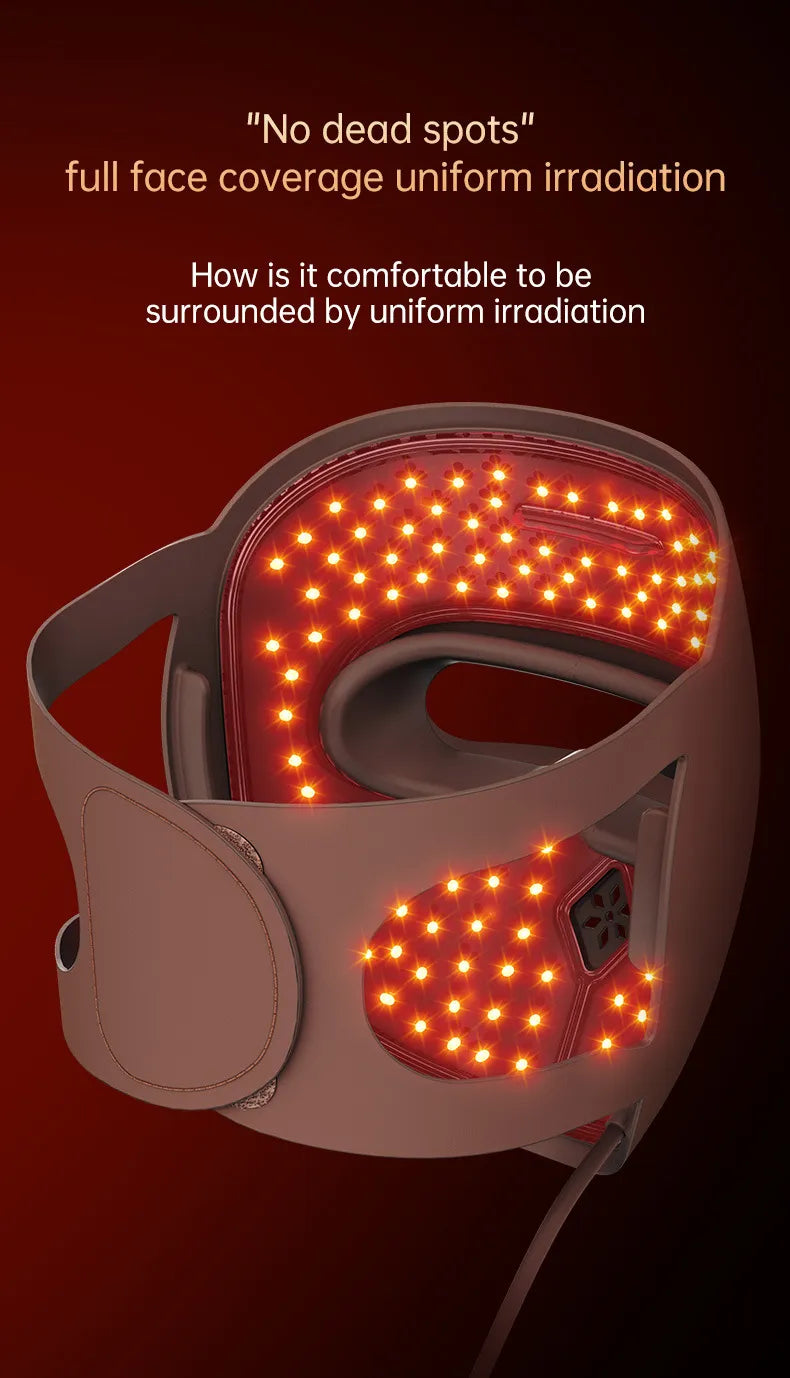 Velora Éclat 9D LED Light Therapy Facial Beauty Mask
