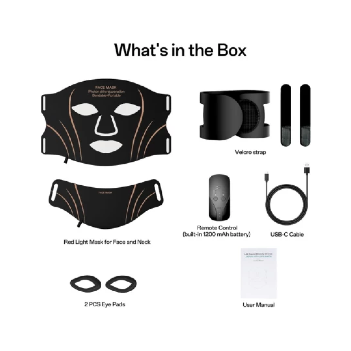 Velora Éclat LED Facial Beauty Mask